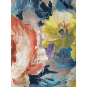 Шторы готовые блекаут с цветочным рисунком 1,5*260 2шт.